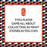Two player game all about collecting as many stones as you can