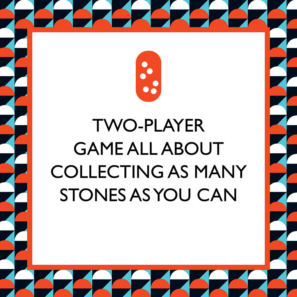 Two player game all about collecting as many stones as you can