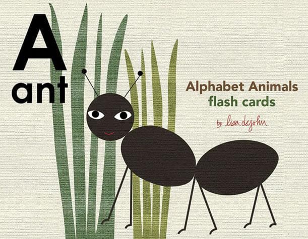 Alphabet Animals Flash Cards - Chronicle Books