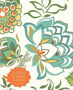 Notecard Book: Lucky Flowers