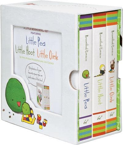 Little Books Boxed Set: Little Pea, Little Hoot, Little Oink