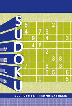 Sudoku Vol. 3 Puzzle Pad: Hard