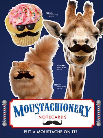 Moustachionery Notecards