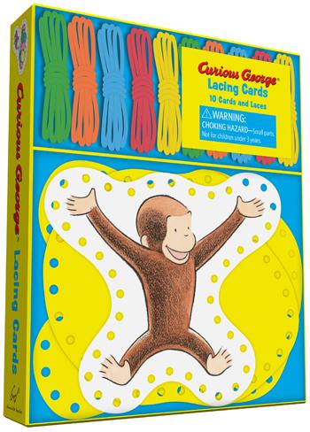 Curious George® Lacing Cards