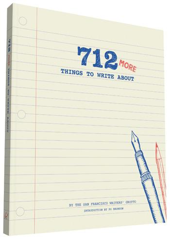 712 More Things to Write Journal