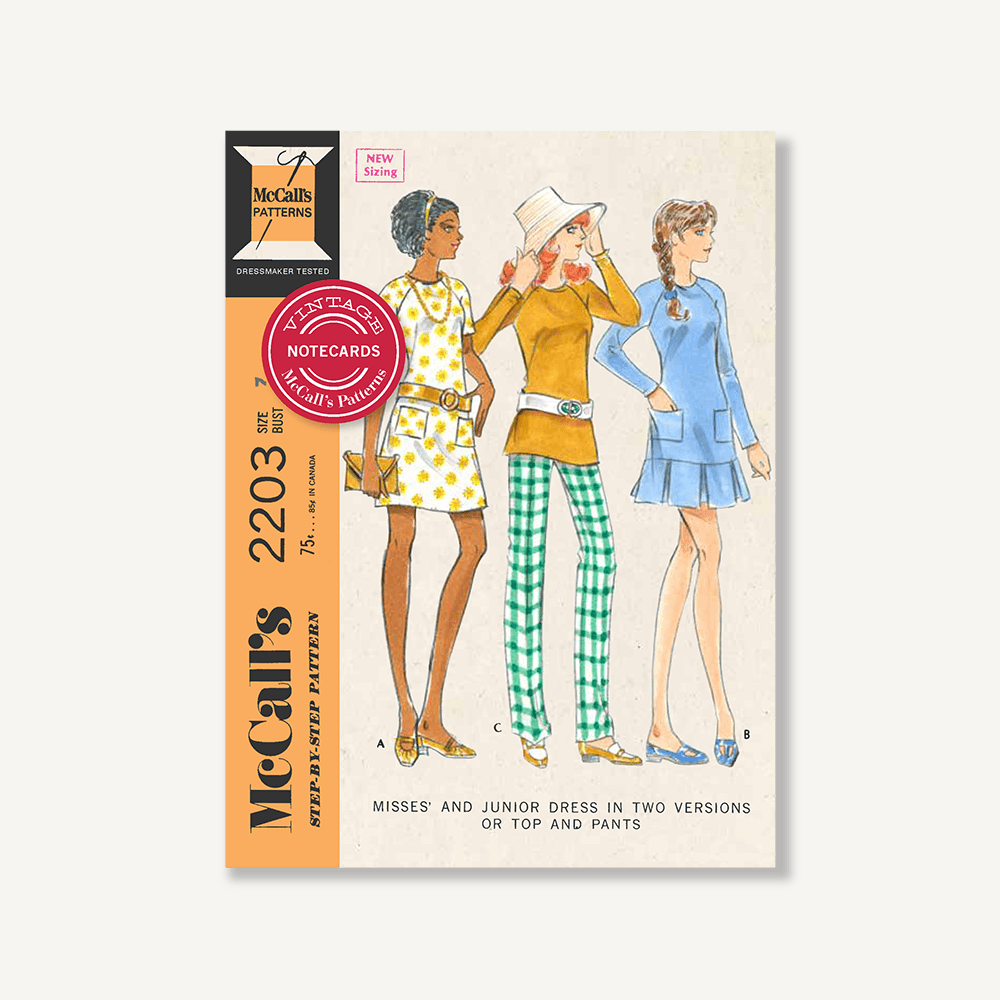 Vintage McCall's Patterns Notecards