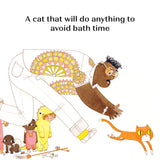 A cat that will do anything to avoid bath time