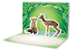 Kisses Pop-Up Notecards