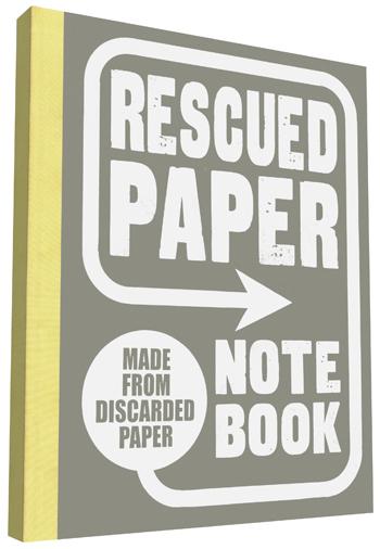 Rescued Paper Notebook  large