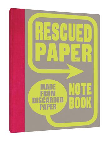 Rescued Paper Notebook - Hardcover