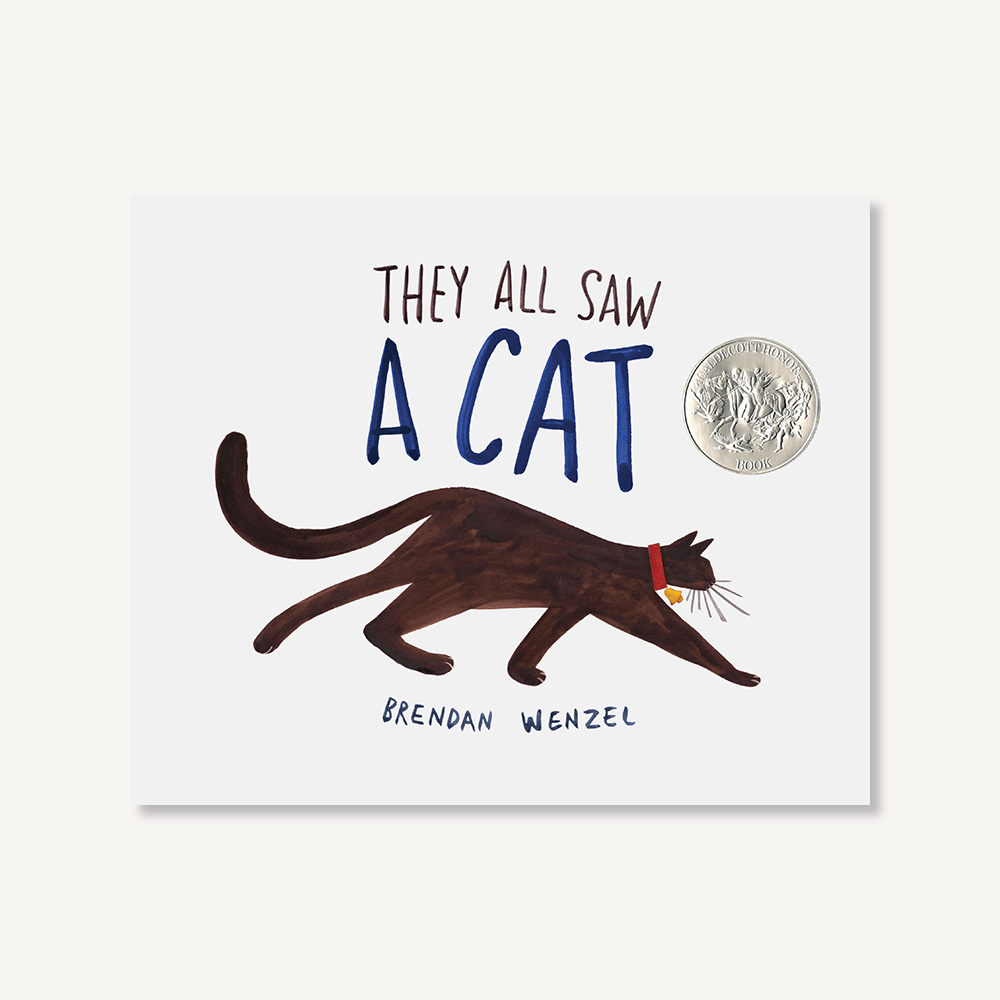 They All Saw A Cat (Cat Books for Kids, Beginning Reading Books, Preschool Prep Books) [Book]