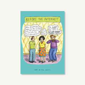 Before the Internet Journal with art by Roz Chast