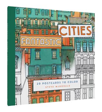 Fantastic Cities Postcard Set
