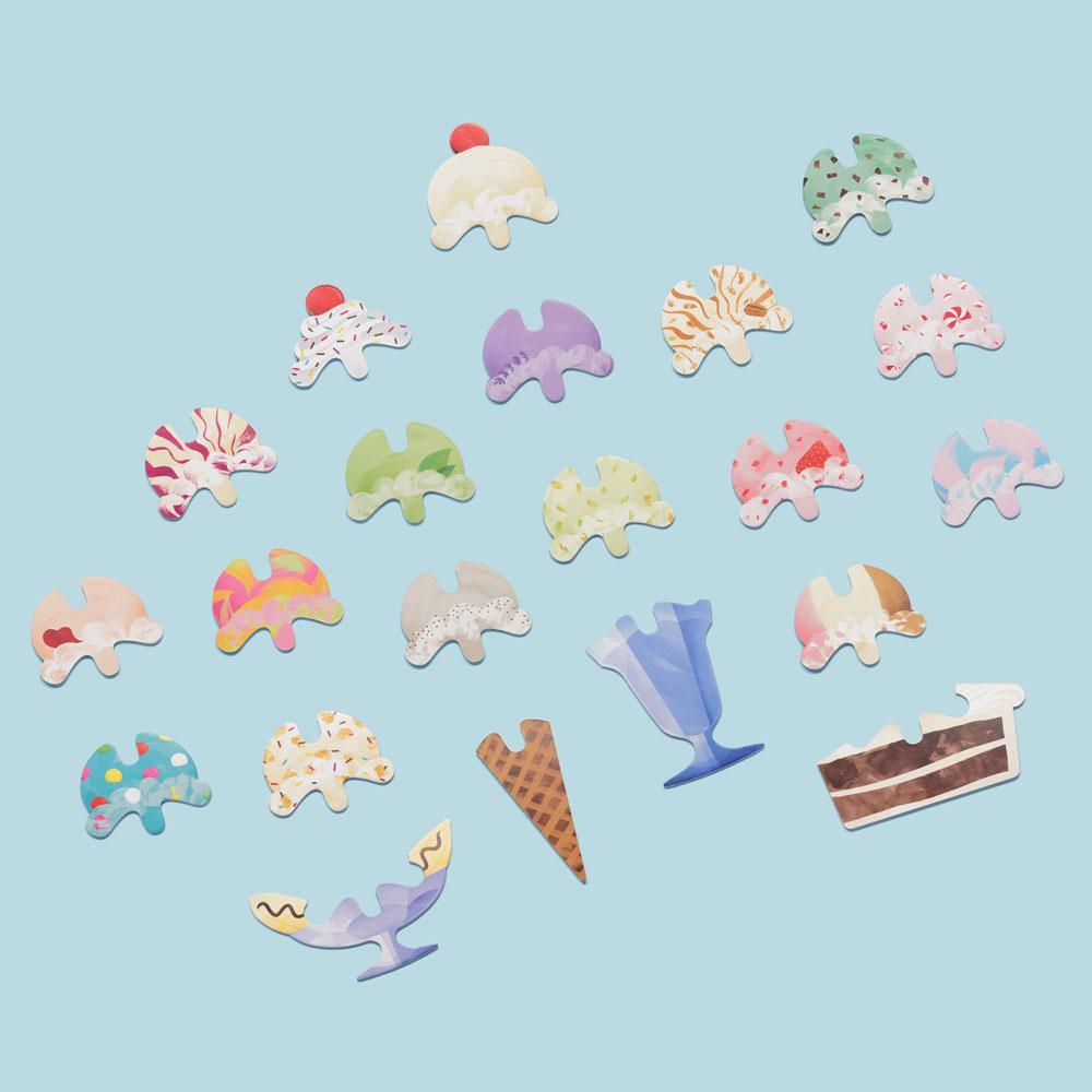 Ice Cream Scoop Puzzle puzzle pieces