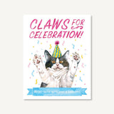 Claws for Celebration Notecards