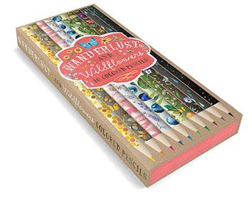 Wanderlust and Wildflowers: 10 Colored Pencils: (Colored Pencils for Sketching, Colored Pencils for Daisy-Lovers)