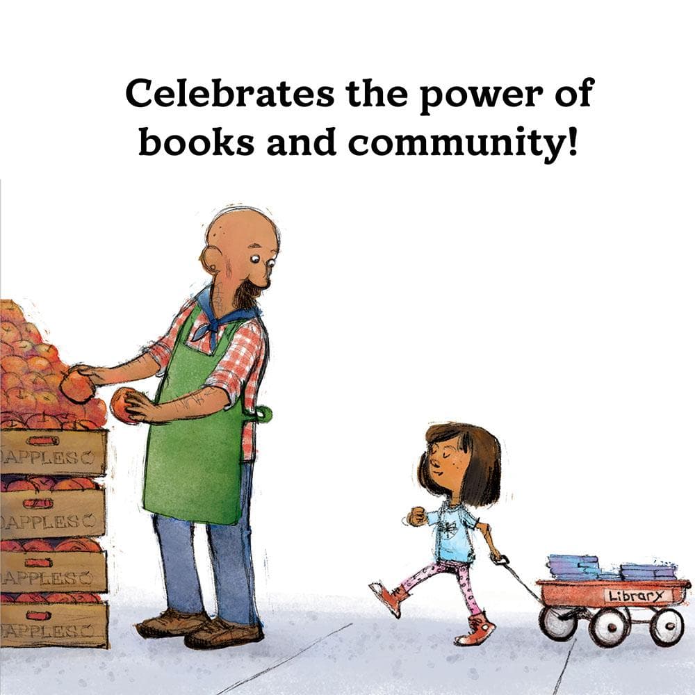 Celebrates the power of books and community!