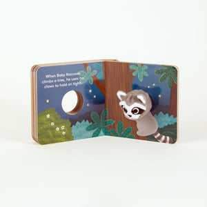 Baby Raccoon: Finger Puppet Book interior