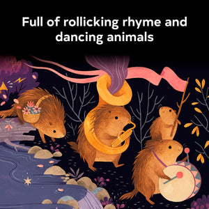 Full of rollicking rhyme and dancing animals
