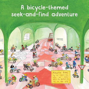 A bicycle-themed seek-and-find advnture