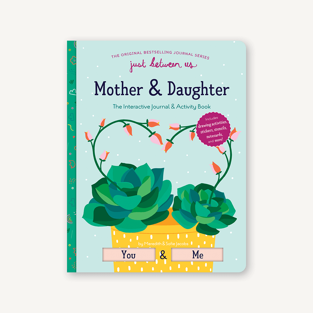 Just Between US Mother and Daughter Journal: for Adult Women - Keepsake Diary to Pass Back and Forth - with Guided Prompts, Fill-In-The-Blank  to