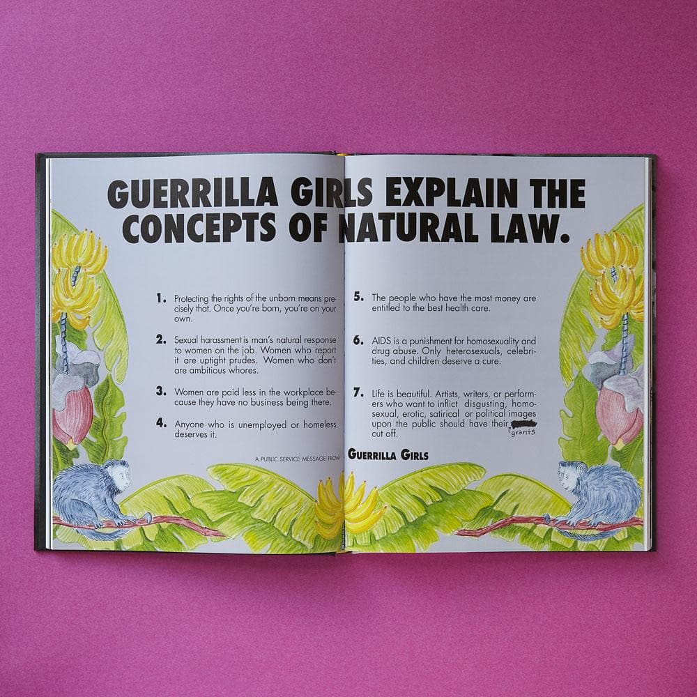 Guerrilla Girls: The Art of Behaving Badly interior