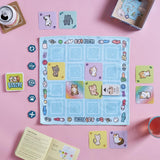 Cat Rescue game board and pieces