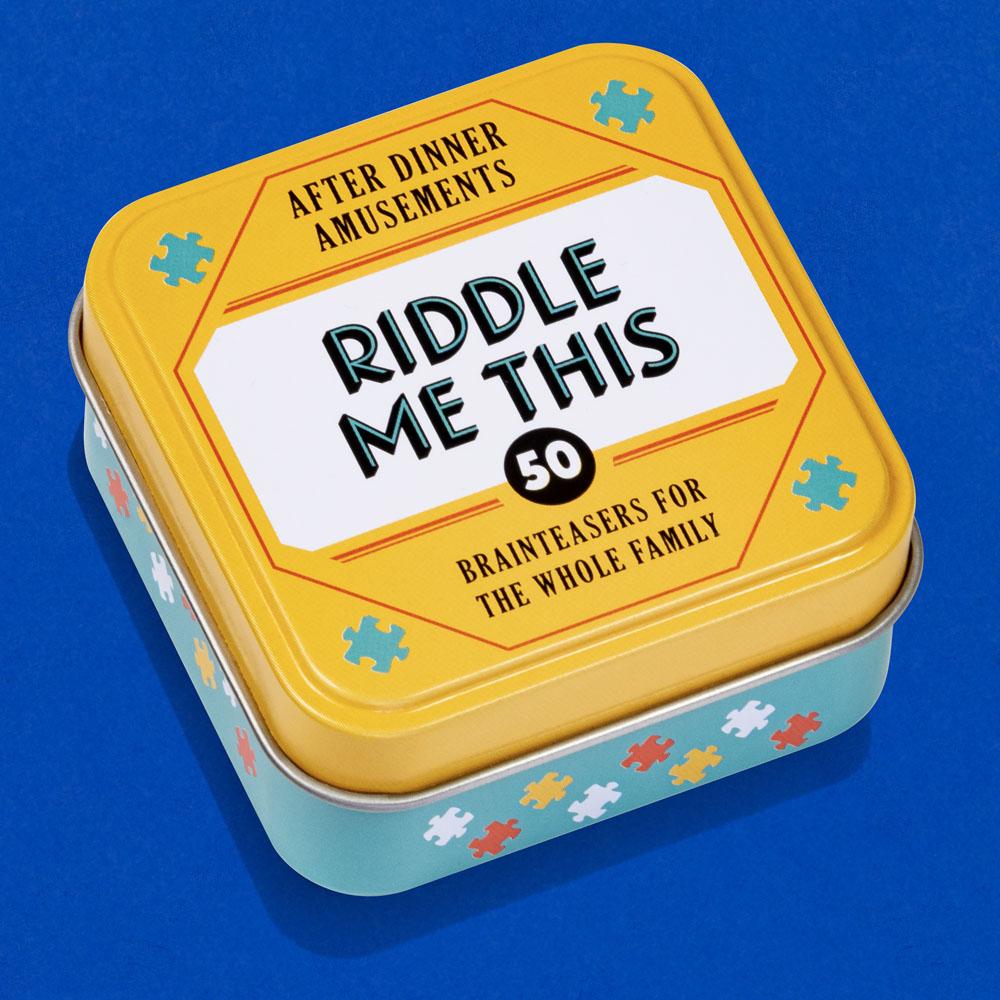 After Dinner Amusements: Riddle Me This | Chronicle Books