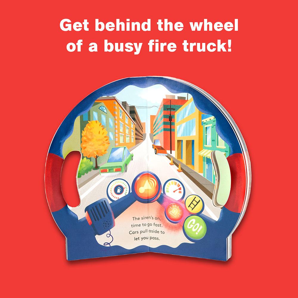 Get behind the wheel of a busy fire truck!