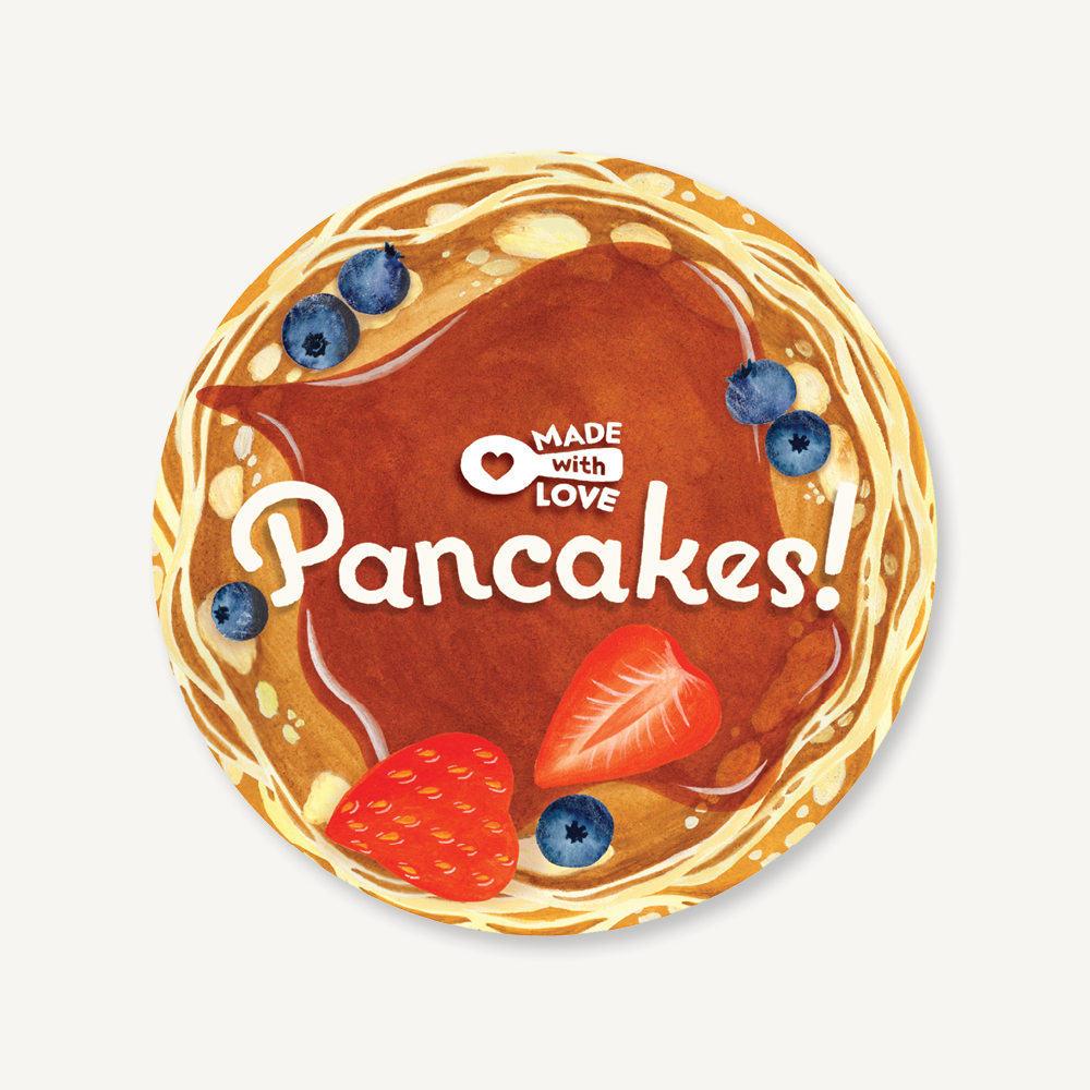Made With Love: Pancakes! board book