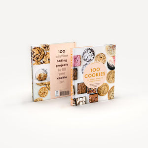 100 Cookies: The Baking Book for Every Kitchen, back and front covers