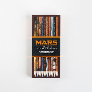 Mars Metallic Colored Pencils with closed box