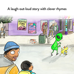 A laugh-out-loud story with clever rhymes