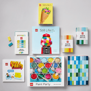 LEGO Brick Notebook with other LEGO gifts