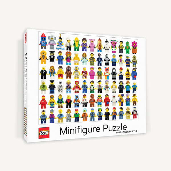 LEGO MINIFIGURE PUZZLE 1000 PIECES PUZZLE SIZE 20” X 25”
