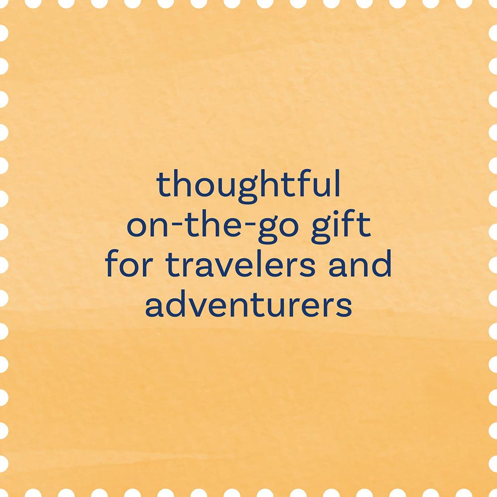 Thoughtful on-the-go gift for travelers and adventurers