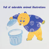 Full of adorable animal illustrations