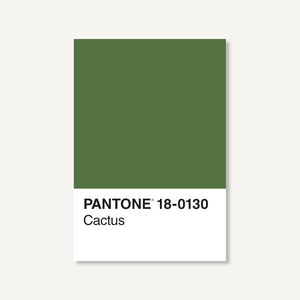 Pantone 18-0130 Cactus Postcard