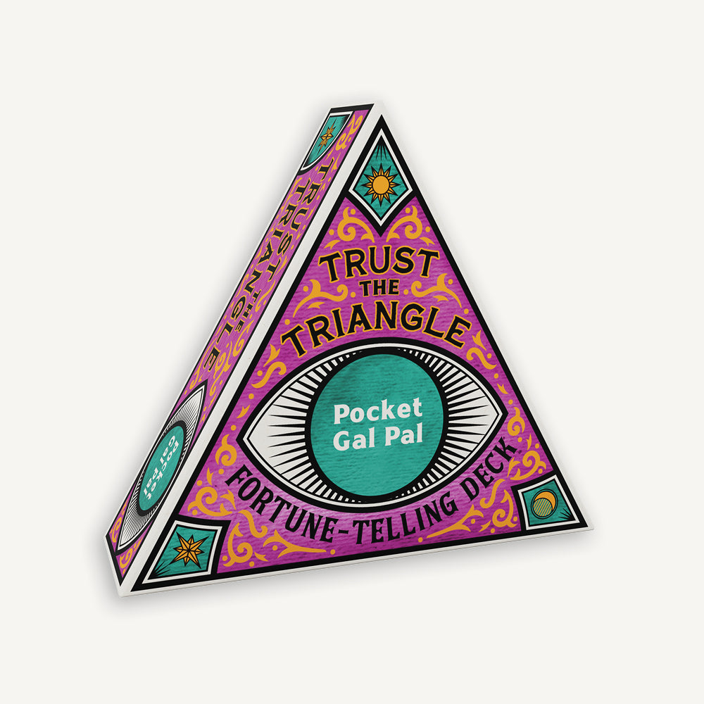 Trust the Triangle Fortune-Telling Deck: Pocket Gal Pal