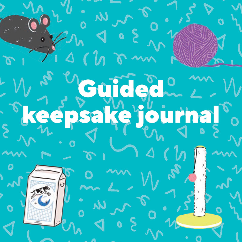 Guided keepsake journal