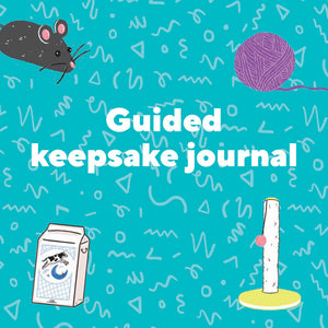 Guided keepsake journal