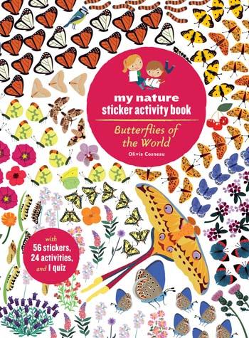 Butterflies of the World: My Nature Stkr Act Bk