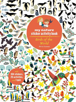 Birds of the World: My Nature Stkr Act Bk