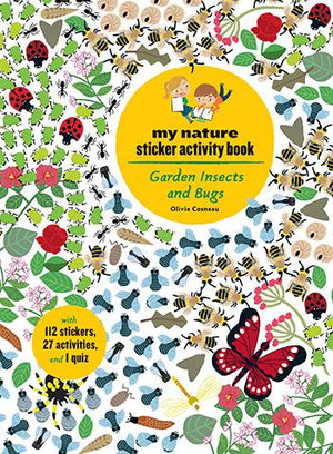 Garden Insects & Bugs: My Nature Stkr Act Bk