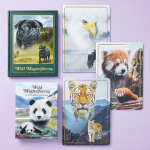 Wild Masterpieces Notebook Collection with book and notecards