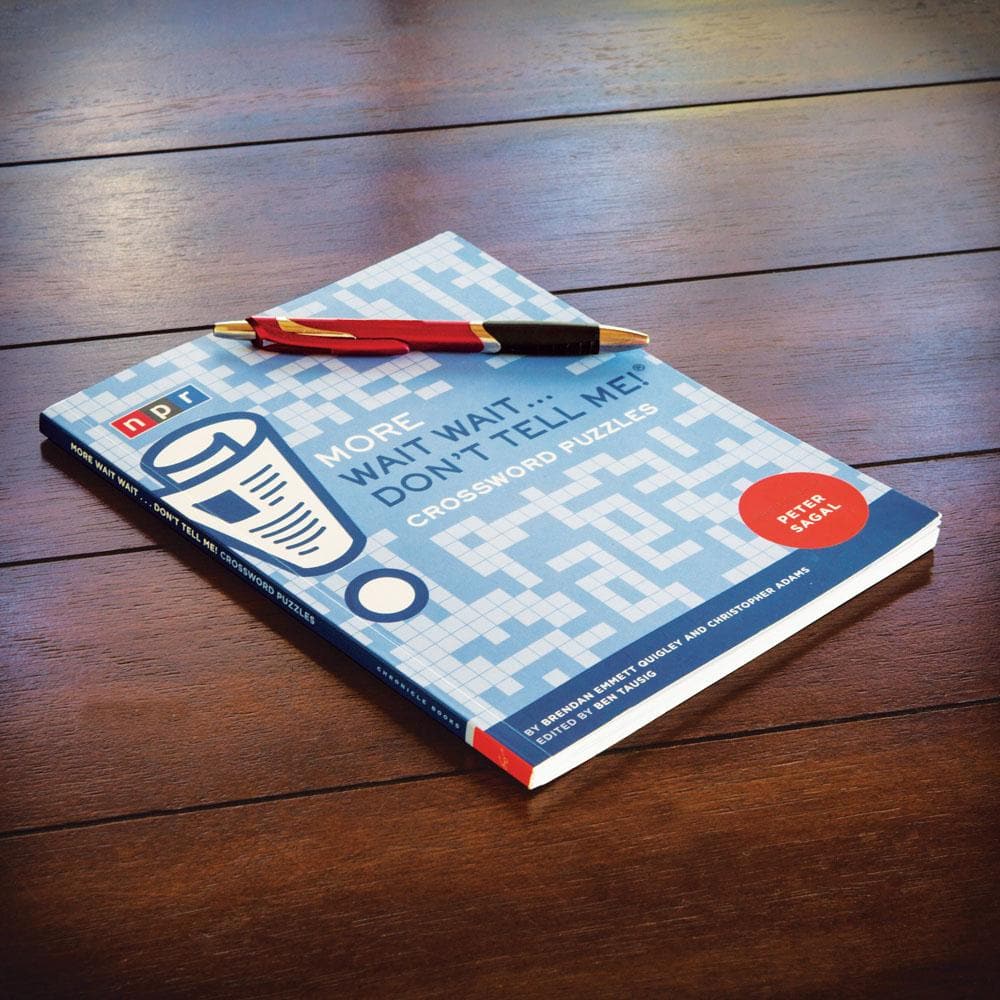 More Wait Wait...Don't Tell Me! Crossword Puzzles Chronicle Books