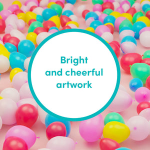 Bright and cheerful artwork