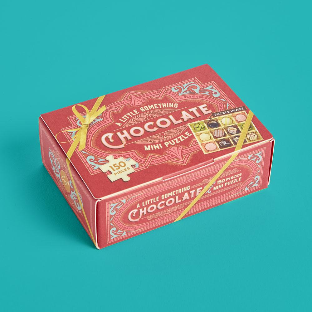 A Little Something Chocolate: 150-Piece Mini Puzzle box