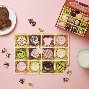 A Little Something Chocolate: 150-Piece Mini Puzzle assembles puzzle