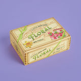 A Little Something Floral: 150-Piece Mini Puzzle box on purple background